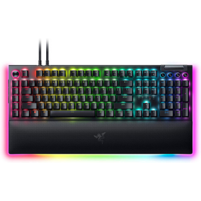 TECLADO RAZER BLACKWIDOW V4 PRO GREEN SWITCH (USA) (RZ03-04680100-R3M1)