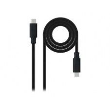 Nanocable Usb-c/m A Usb-c/m 2m Negro