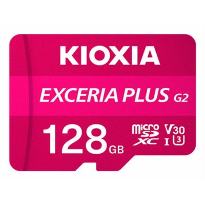 Tarjeta micro sd kioxia 128gb exceria plus g2 w - adaptador