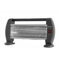 Estufa de cuarzo Orbegozo BP 0206, 1.200 W, 3 potencias, negro - imagen 2
