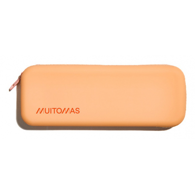 SILPENCASEPF caja de lápices Estuche suave Silicona Durazno