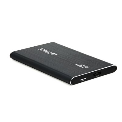TQE-2529B caja para disco duro externo 2.5 Carcasa de disco duro/SSD Negro