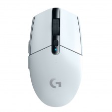 Logitech G G305 ratón mano derecha RF inalámbrico Í?ptico 12000 DPI Blanco