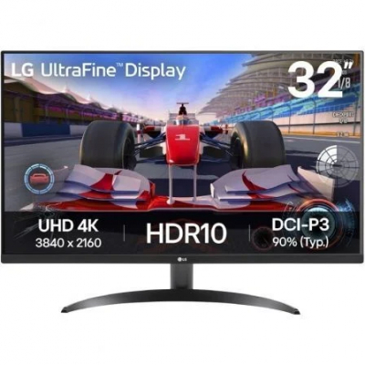 Monitor Profesional LG UltraFine 32UR500K-B 31.5/ 4K/ Multimedia/ Negro