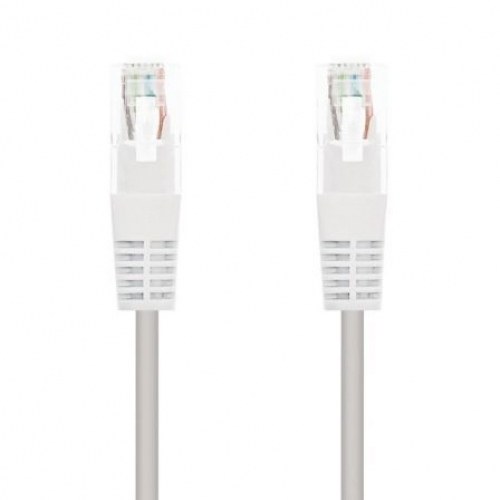 Cable de Red RJ45 UTP Nanocable 10.20.0105-W Cat.5e/ 5m/ Blanco