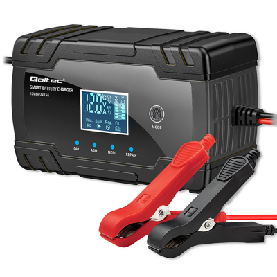 CARGADOR Batería Plomo AGM GEL 12V-24V/8Ah