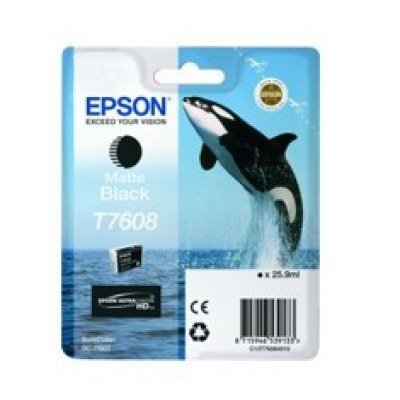 Cartucho tinta epson t760840 negro mate p600 - sc - p600 - orca