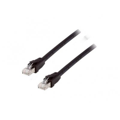 608057 cable de red Negro 0,5 m Cat8.1 S/FTP (S-STP)