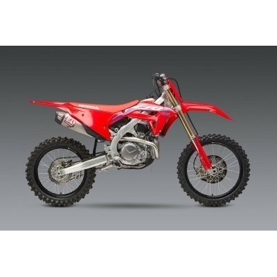 Linea completa escape Yoshimura RS-12, inox, silencioso titanio / tapa carbono Honda CRF450R/RX 225851S720