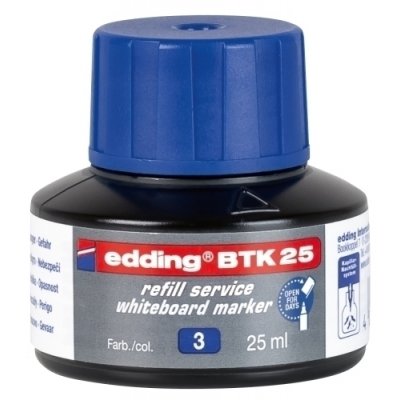 TINTA ROTUL.EDDING PIZ.25 ml BTK25 AZUL