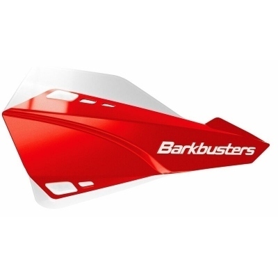 Kit paramanos Barkbusters SABRE Color rojo / Color blanco SAB-1RD-00-WH