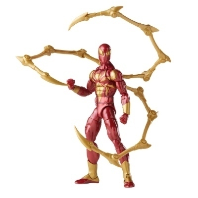 Figura hasbro 15 cm spiderman iron spider spiderman marvel legends