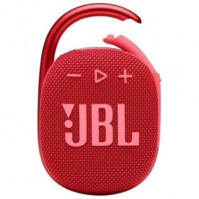 Altavoz bluetooth jbl clip 4 - 5w - 1.0 - rojo