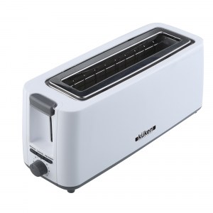 Tostador Kuken 34047, 900W, 1 ranura larga, blanco