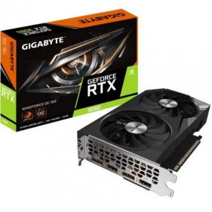 Tarjeta Gráfica Gigabyte GeForce RTX 3060 WindForce OC Rev 2/ 12GB GDDR6/ LHR