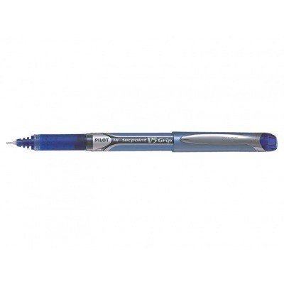 Pilot Boligrafo de Tinta Liquida Hi-Tecpoint V5 Grip - Punta Fina de Aguja 0.5mm - Trazo 0.3mm - Color Azul