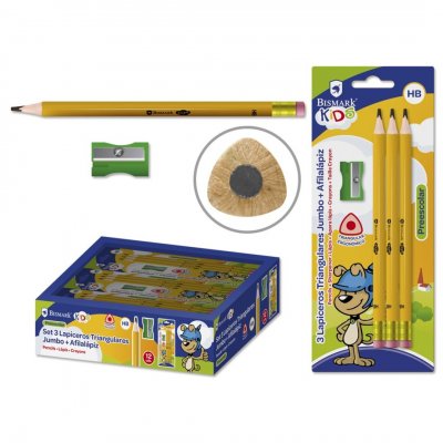 328567 lápiz de grafito HB 3 pieza(s)