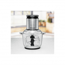 Rommelsbacher MZ 600 picadora eléctrica de alimentos 2 L 600 W Negro, Acero inoxidable