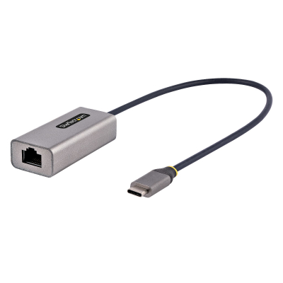 Adaptador USB-C a Ethernet - Adaptador USB 3.0 de Red Ethernet Gigabit 10/100/1000 Mbps - Adaptador USB Tipo C a RJ45 Ethernet - Cable de 30cm Incorporado - sin Controladores
