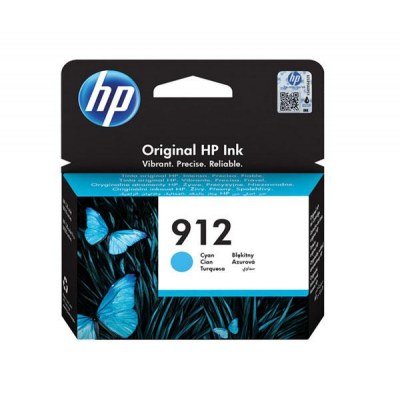 HP 912 Cyan Cartucho de Tinta Original - 3YL77AE