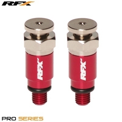Purgadores de aire de horquilla RFX Pro M5 x 0,8 (rojo) Kayaba/Showa FXFB101M599RD