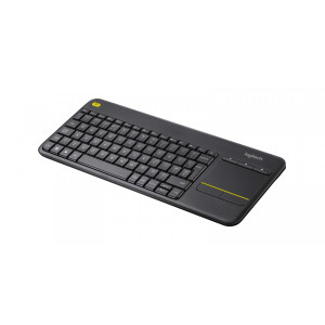 Teclado Logitech K400+ Wireless Touch Negro