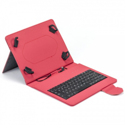 Funda tablet maillon urban teclado usb 9.7pulgadas - 11pulgadas rojo