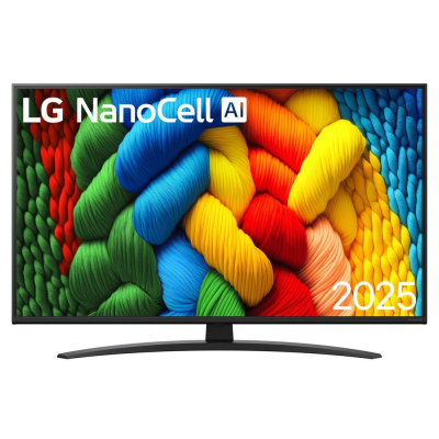 Tv lg 43 pulgadas nanocell 4k uhd - 43nano81a6a.aeu - smart tv