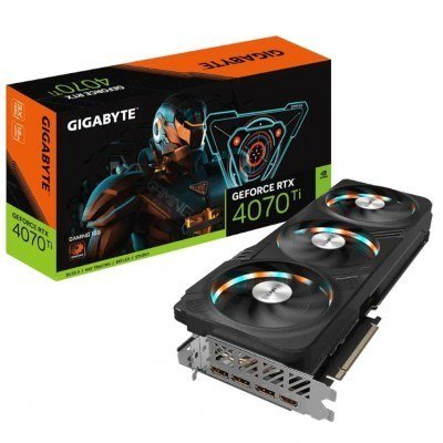 Tarjeta grafica gigabyte rtx 4070 gaming ti 12gb gddr6x - 3 x dp - 1 x hdmi - pci express 4.0