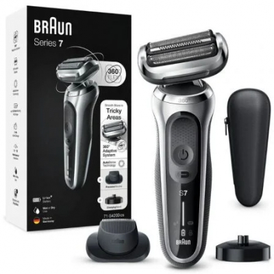 Afeitadora Braun Series 7 71-S4200cs/ con Batería/ 3 Accesorios