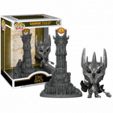 Funko pop town the lord of the rings sauron with the tower of barad - dur