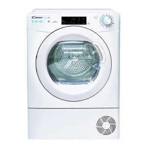 Secadora con bomba de calor Candy CSOE H10A2TE-S, 10kg, clase A++, 282 kWh año, 66dB, 16 programas, display, Wifi, Smart Pro, blanco