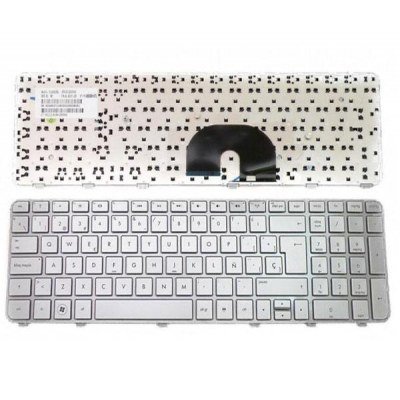 Teclado compatible para portátil HP Dv6-6000 / Dv6-6100 / Dv6-6200 / Plata
