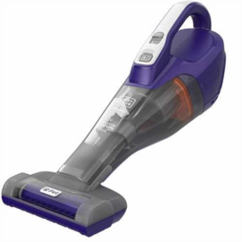 Aspirador de mano Black & Decker DVB315JP, 12V, litio, mascotas