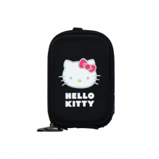 FUNDA HELLO KITTY PARA CÁMARA BLACK