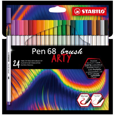 Pen 68 brush ARTY rotulador Colores surtidos 24 pieza(s)