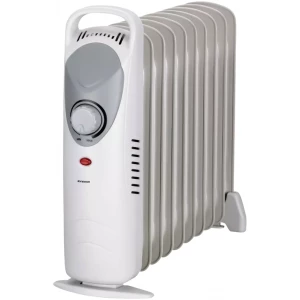 Radiador de aceite mini Infiniton HORM-1000, 1.000 W, 1 potencia, termostato regulable, blanco