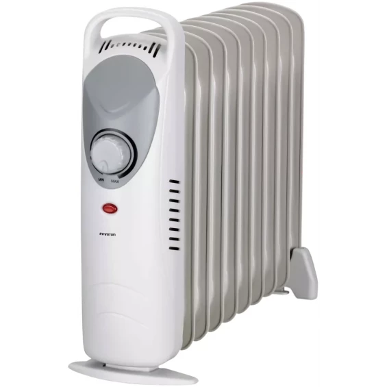 Radiador de aceite mini Infiniton HORM-1000, 1.000 W, 1 potencia, termostato regulable, blanco