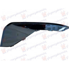 MOLDURA PARACHOQUES TRASERO(NEGRO BRILLANTE)