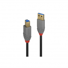 Lindy 36744 cable USB 5 m USB 3.2 Gen 1 (3.1 Gen 1) USB A USB B Negro