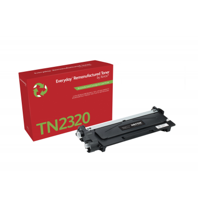 Everyday Tóner Everyday™ Mono remanufacturado de Xerox es compatible con Brother TN2320, Capacidad alta