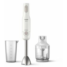 Philips Daily Collection Intuitiva, sencilla y potente Batidora de mano ProMix Gris, Blanco