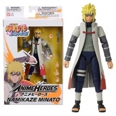 Figura bandai anime heroes naruto namikaze heroes