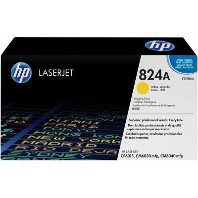 HP CB386A Amarillo Tambor de Imagen Original - 824A (Drum)