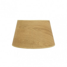 Pantalla Salma E27 Madera Clara 35dx25dx20h Conica Abierta