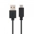Cable Usb 2.0 3A, Tipo Usb-C/M-A/M, Negro, 3.0 M