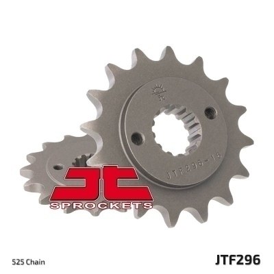 Piñon JT 296 de acero con 16 dientes JTF296.16