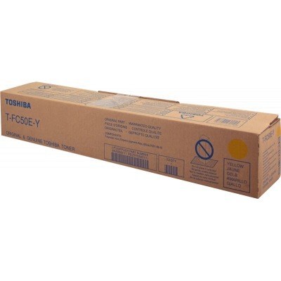 Toshiba T-FC50EY Amarillo Cartucho de Toner Original - 6AJ00000111/6AJ00000225/6AJ00000299