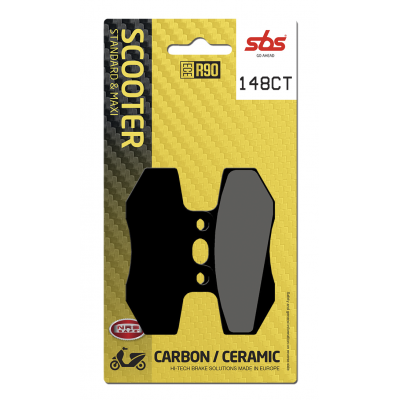 CT Scooter Carbon Tech Organic Brake Pads SBS 148CT