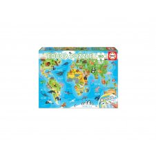 Educa 18115 puzzle Puzzle rompecabezas 150 pieza(s) Mapas